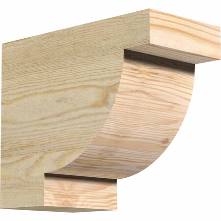 Ekena Millwork Alpine Rough Sawn Rafter Tail, Douglas Fir, 6"W x 10"H x 12"L RFT06X10X12ALP00RDF